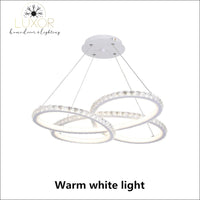 chandeliers Crystal White Chandelier - Luxor Home Decor & Lighting
