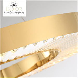 pendant lighting Crystalina Gold Luxury Pendant Lighting - Luxor Home Decor & Lighting