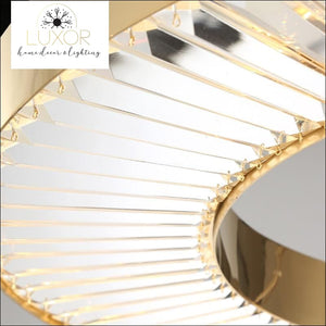 pendant lighting Crystalina Gold Luxury Pendant Lighting - Luxor Home Decor & Lighting