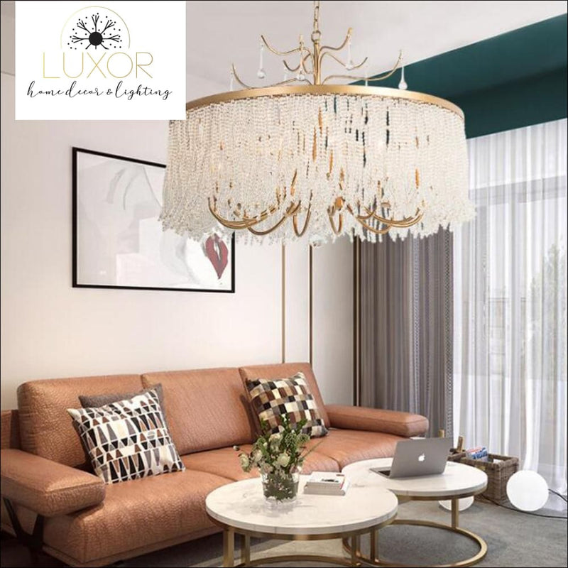 chandeliers Crystalini Candelabra Chandelier - Luxor Home Decor & Lighting
