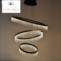 chandeliers Crystalized Raindrop Chandelier - Luxor Home Decor & Lighting