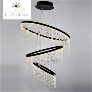 chandeliers Crystalized Raindrop Chandelier - Luxor Home Decor & Lighting