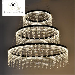 chandeliers Crystalized Raindrop Chandelier - Luxor Home Decor & Lighting