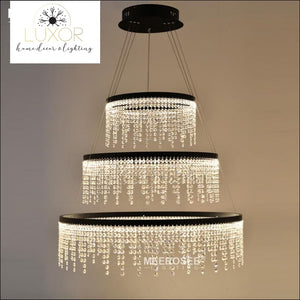 chandeliers Crystalized Raindrop Chandelier - Luxor Home Decor & Lighting