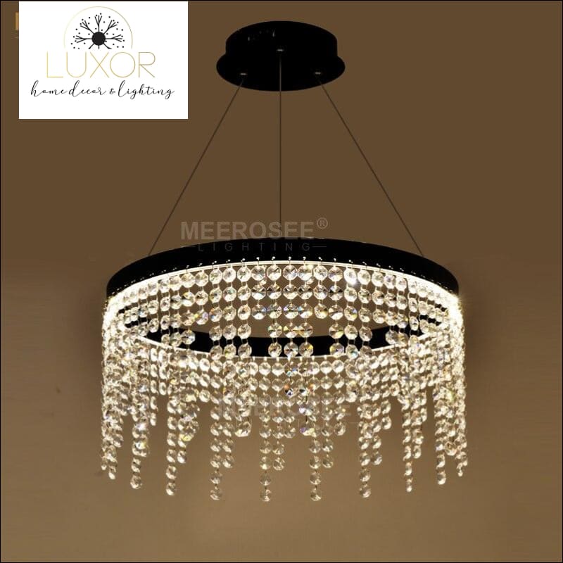 chandeliers Crystalized Raindrop Chandelier - Luxor Home Decor & Lighting