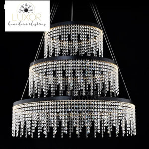 chandeliers Crystalized Raindrop Chandelier - Luxor Home Decor & Lighting