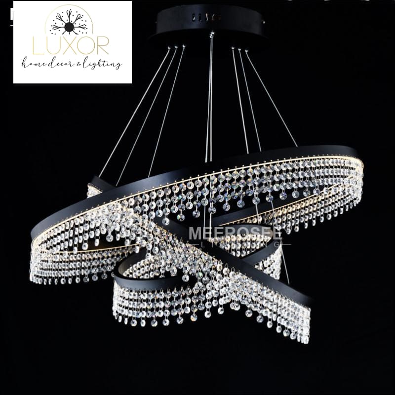 chandeliers Crystalized Raindrop Chandelier - Luxor Home Decor & Lighting