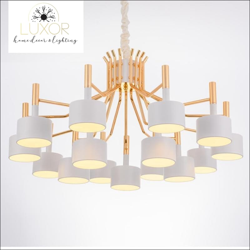 chandeliers Curcio Post Modern Chandelier - Luxor Home Decor & Lighting