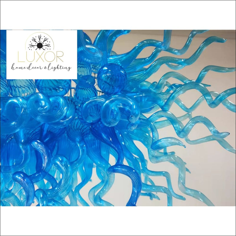 Dalini Europa Hand Blown Chandelier - chandelier