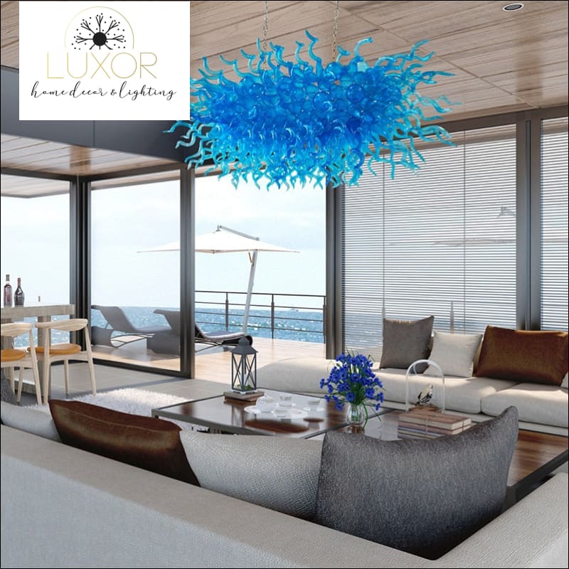 Dalini Europa Hand Blown Chandelier - chandelier