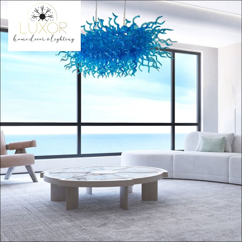 Dalini Europa Hand Blown Chandelier - chandelier