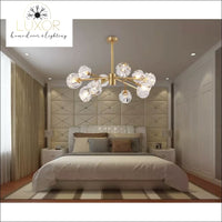chandeliers Davis Crystal Chandelier - Luxor Home Decor & Lighting