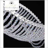 DeCapri Wave Crystal Chandelier - chandelier