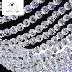 DeCapri Wave Crystal Chandelier - chandelier