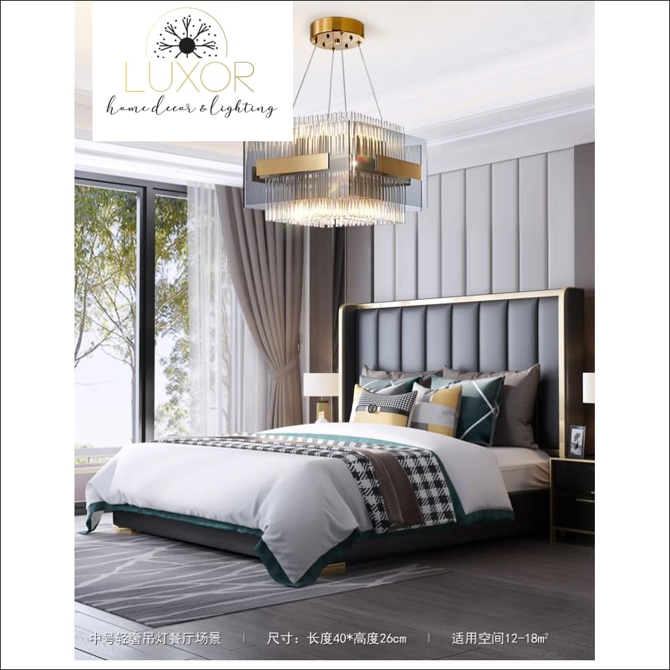 chandeliers Denebo Deco Chandelier - Luxor Home Decor & Lighting