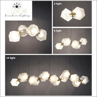 pendant lighting Depuy Post Modern Frosted Glass Pendant - Luxor Home Decor & Lighting