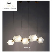 pendant lighting Depuy Post Modern Frosted Glass Pendant - Luxor Home Decor & Lighting