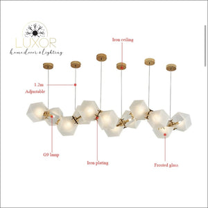 pendant lighting Depuy Post Modern Frosted Glass Pendant - Luxor Home Decor & Lighting