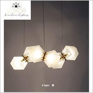 pendant lighting Depuy Post Modern Frosted Glass Pendant - Luxor Home Decor & Lighting