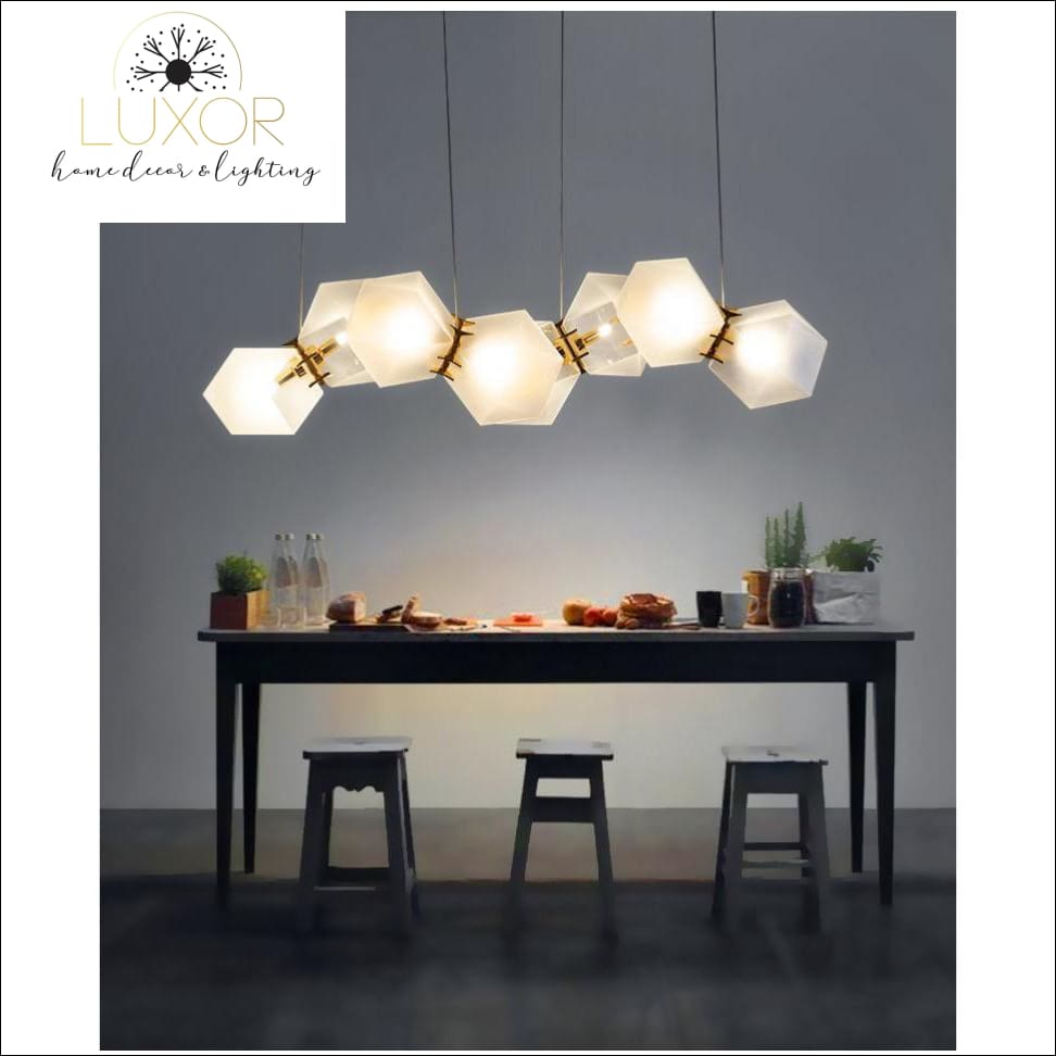 pendant lighting Depuy Post Modern Frosted Glass Pendant - Luxor Home Decor & Lighting