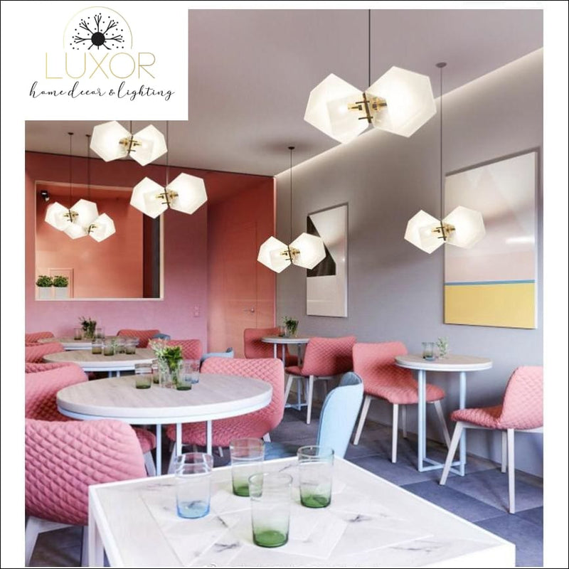 pendant lighting Depuy Post Modern Frosted Glass Pendant - Luxor Home Decor & Lighting