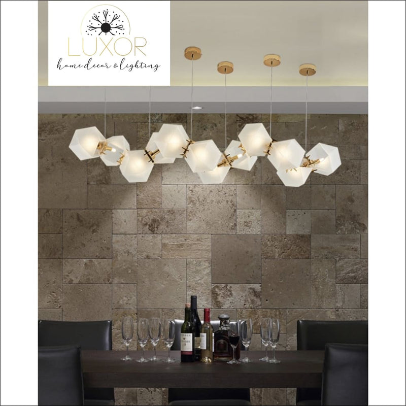 pendant lighting Depuy Post Modern Frosted Glass Pendant - Luxor Home Decor & Lighting