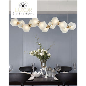 pendant lighting Depuy Post Modern Frosted Glass Pendant - Luxor Home Decor & Lighting