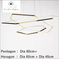 chandeliers Diago Modern Suspensión Light - Luxor Home Decor & Lighting