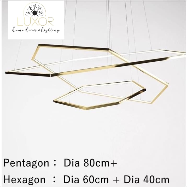 chandeliers Diago Modern Suspensión Light - Luxor Home Decor & Lighting