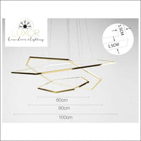 chandeliers Diago Modern Suspensión Light - Luxor Home Decor & Lighting