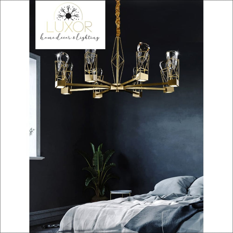chandelier Diamond Crystal Chandelier - Luxor Home Decor & Lighting