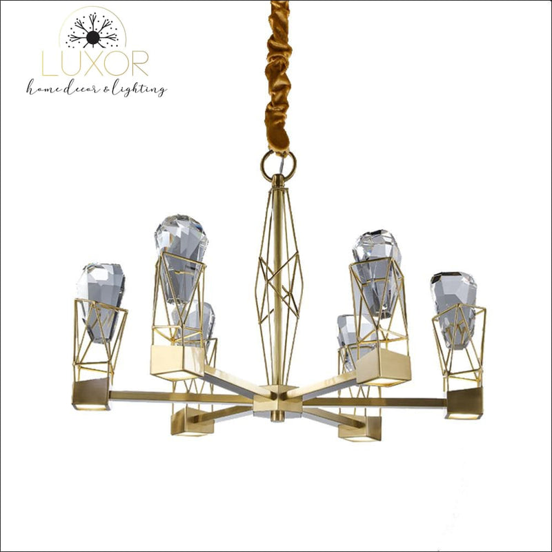 chandelier Diamond Crystal Chandelier - Luxor Home Decor & Lighting