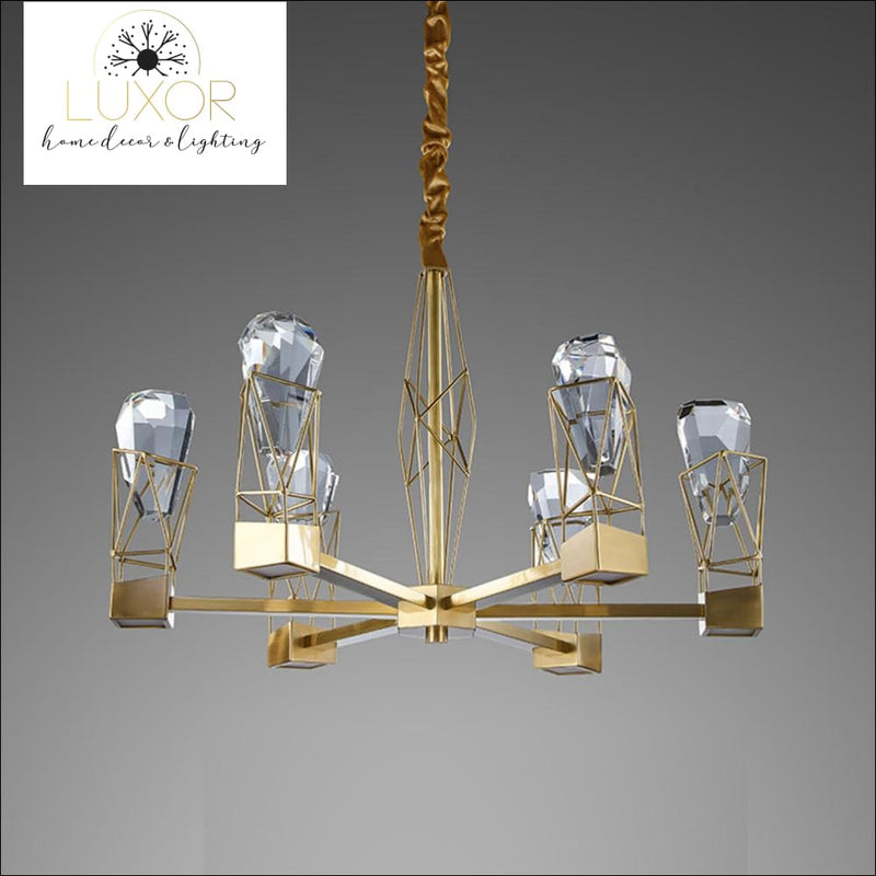 chandelier Diamond Crystal Chandelier - Luxor Home Decor & Lighting