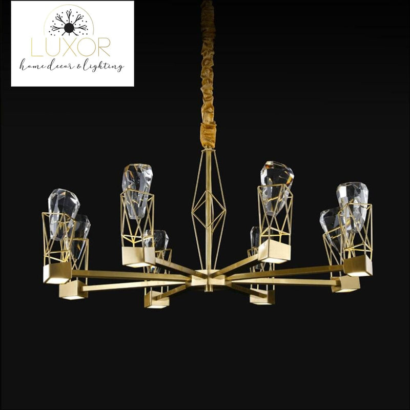 chandelier Diamond Crystal Chandelier - Luxor Home Decor & Lighting