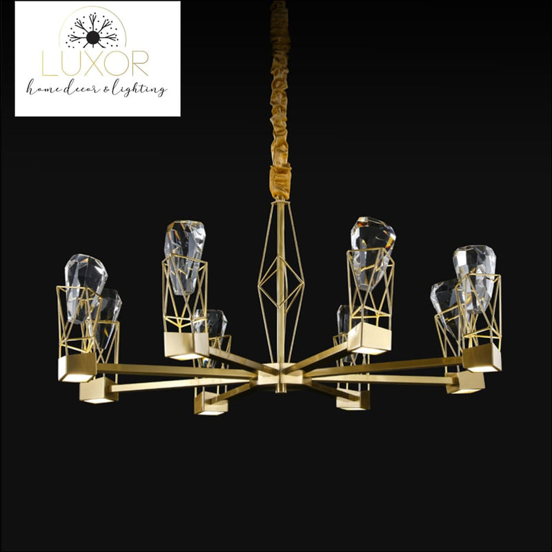chandelier Diamond Crystal Chandelier - Luxor Home Decor & Lighting
