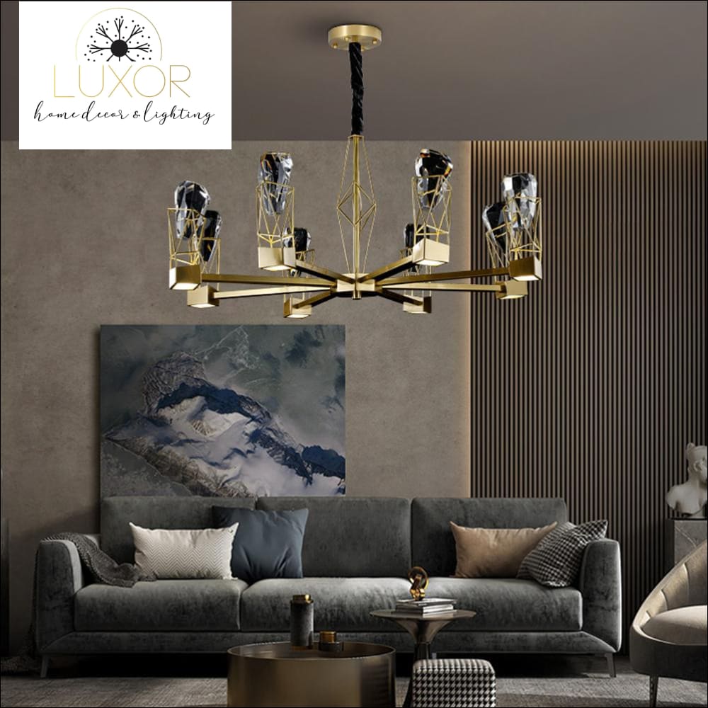 chandelier Diamond Crystal Chandelier - Luxor Home Decor & Lighting