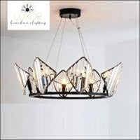 chandeliers Diamond Lux Crystal Chandelier - Luxor Home Decor & Lighting