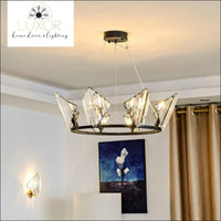 chandeliers Diamond Lux Crystal Chandelier - Luxor Home Decor & Lighting