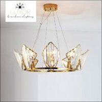 chandeliers Diamond Lux Crystal Chandelier - Luxor Home Decor & Lighting