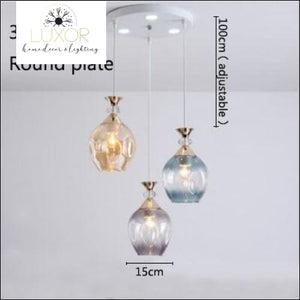 pendant ligthing Diamondnique Crystal Pendant - Luxor Home Decor & Lighting