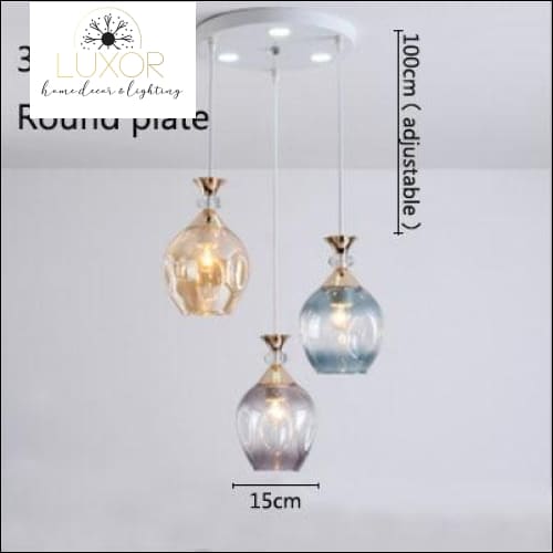 pendant ligthing Diamondnique Crystal Pendant - Luxor Home Decor & Lighting