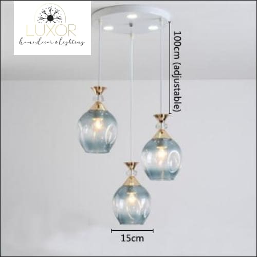pendant ligthing Diamondnique Crystal Pendant - Luxor Home Decor & Lighting