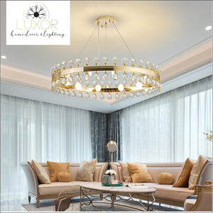 chandeliers Dionis Grand Crystal Pendant - Luxor Home Decor & Lighting