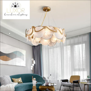 chandeliers Dixtaris Smokey Crystal Chandelier - Luxor Home Decor & Lighting