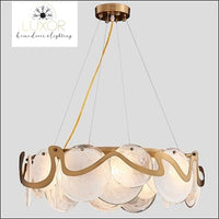 chandeliers Dixtaris Smokey Crystal Chandelier - Luxor Home Decor & Lighting