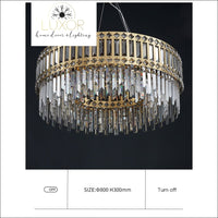 Donateli Gold Chandelier - chandelier