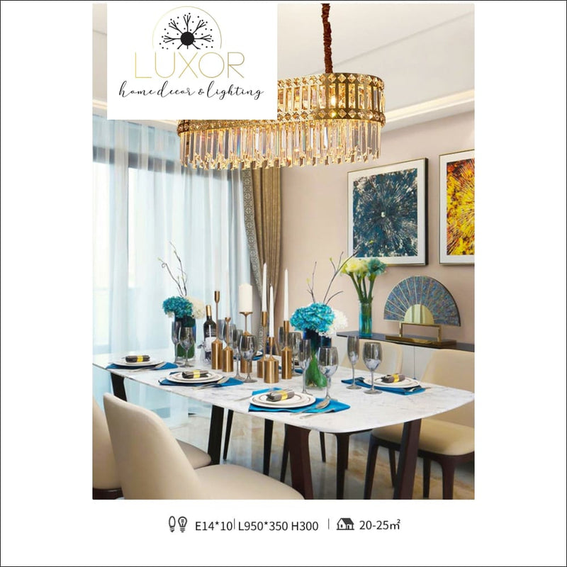 Donateli Gold Chandelier - chandelier