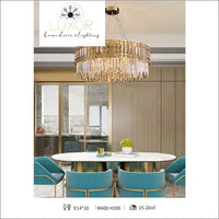 Donateli Gold Chandelier - chandelier