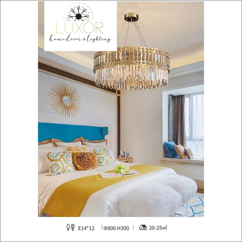 Donateli Gold Chandelier - chandelier