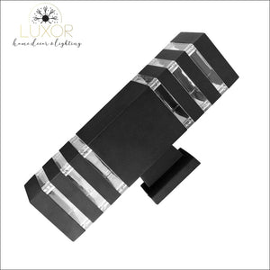 outdoor lighting Donello Dual-Head LED Outdoor Wall Sconce - Luxor Home Decor & Lighting